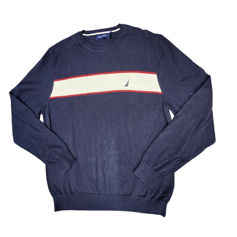 Nautica Men's Navy Sweater Size‎ Large